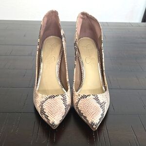 Jessica Simpson Snake Skin Heels